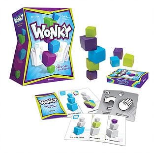 USAopoly® Wonky: The Crazy Cubes Card Game